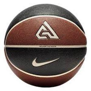 М'яч баскетбольний Nike ALL COURT 2.0 8P G ANTETOKOUNMPO DEFLATED бурштиновий, чорний Уні розмір 7